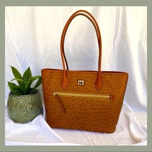 Dooney & Bourke Ostrich Collection Tote Bag